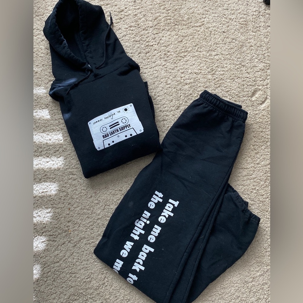 “Summer Nostalgia” Hoodie & Sweatpants Set